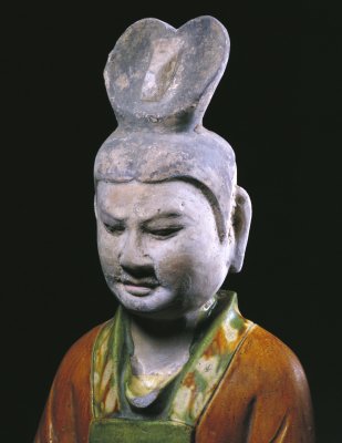 图片[2]-Three-color civilian figurines-China Archive